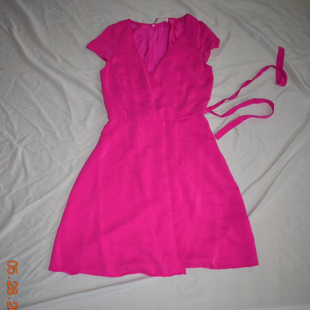Amanda Uprichard Size Small, Pink Silk Dress